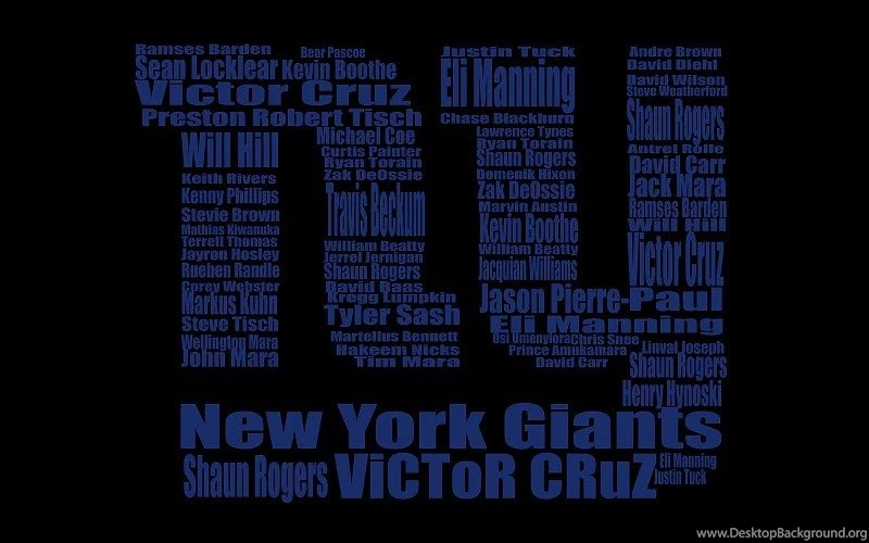 NEW YORK GIANTS Nfl Football Rw Free Desktop Backgrounds And ...