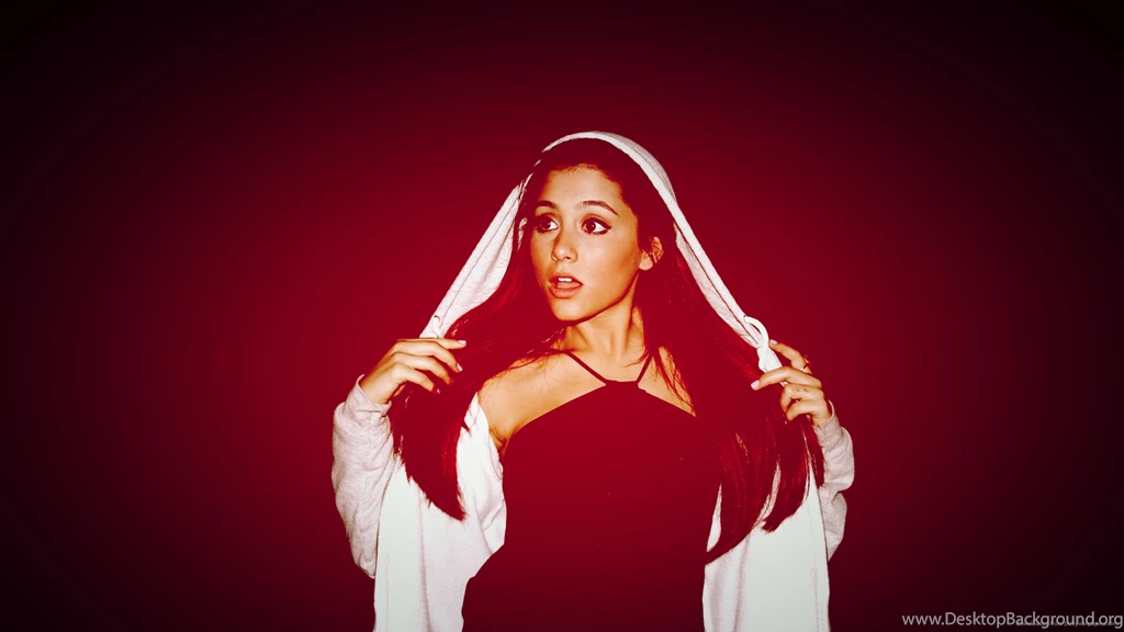 Download 2560x1440 Ariana Grande Red Highlight Wallpapers