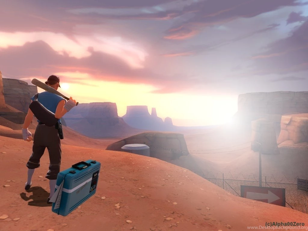 Sunset Scout A TF2 Backgrounds By Alpha00zero On DeviantArt