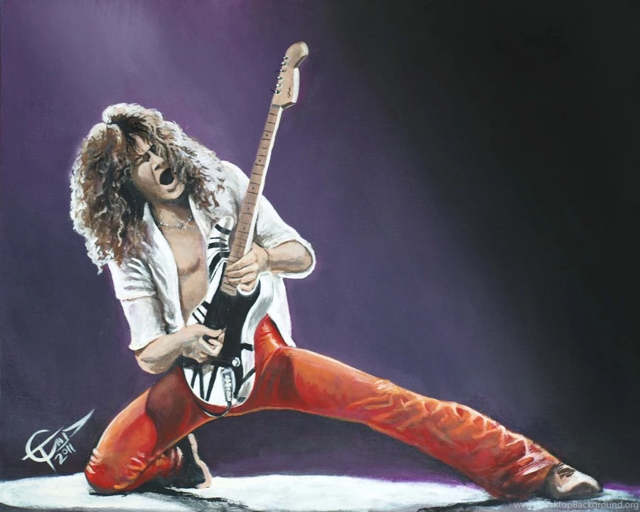 Eddie Van Halen By ZomBieTOmmm On DeviantArt