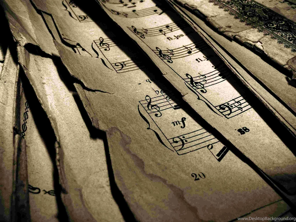 Top Music Sheet Vintage On Wallpapers