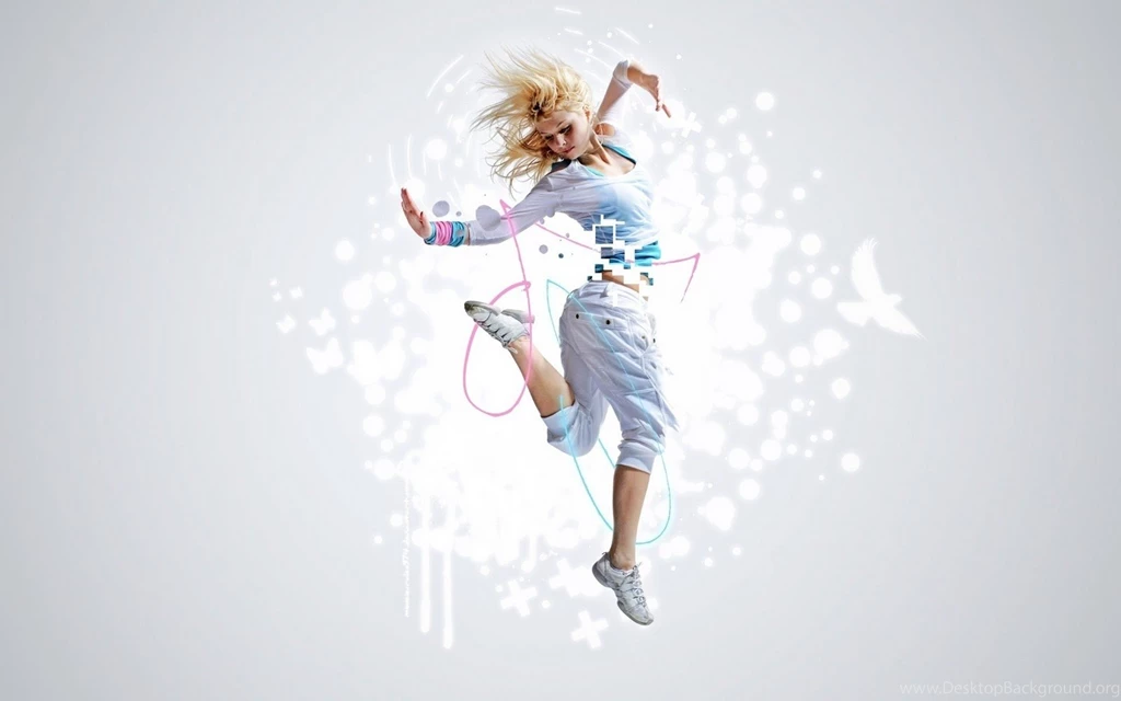 99walls Colorful Backgrounds Girl Wallpapers