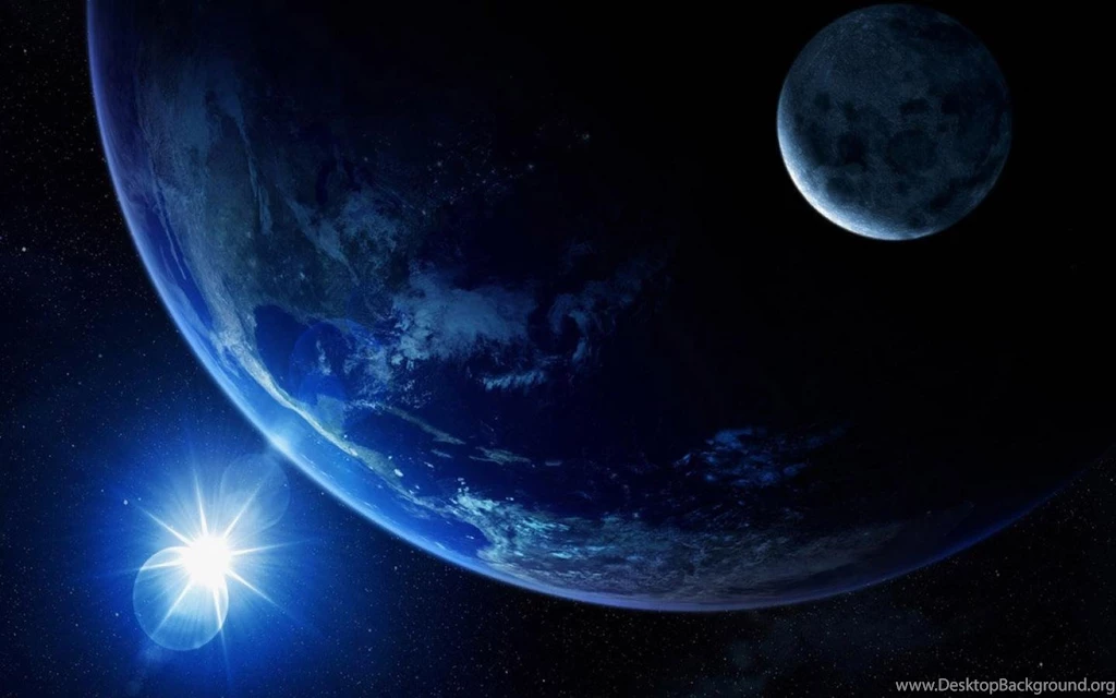 Planet Space Stars Moon Earth Star Hd Wallpapers Wallpapers