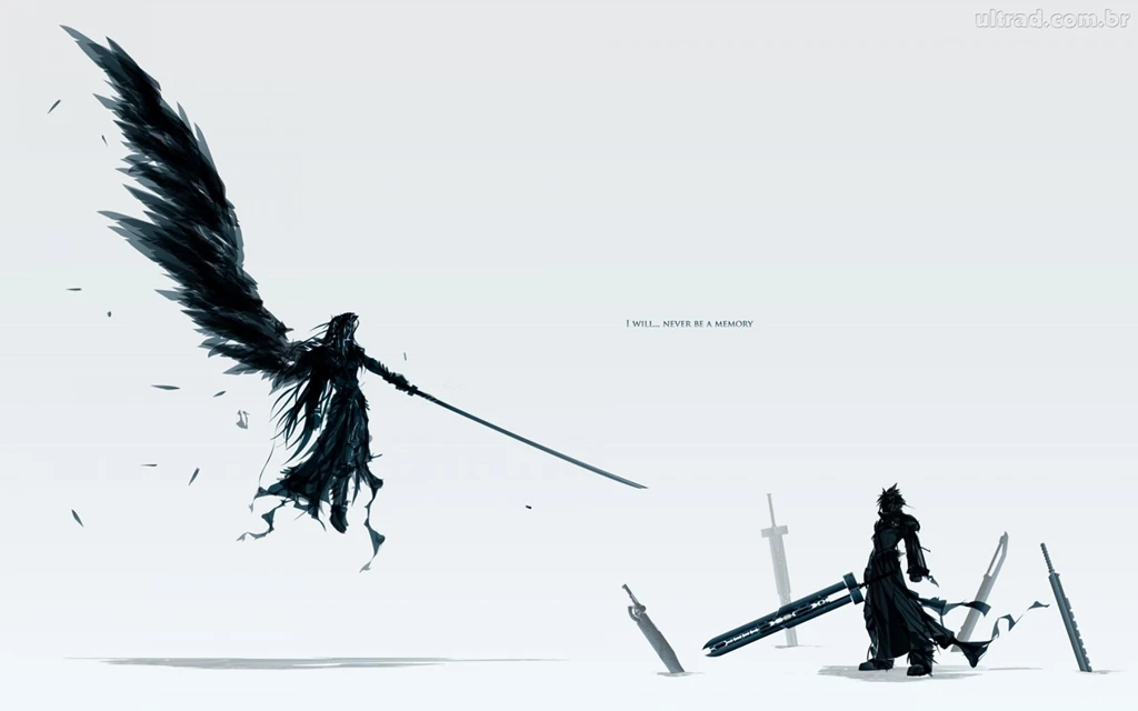 Wallpapers Sephiroth Papel De Parede Vs Cloud Strife Final Fantasy ...