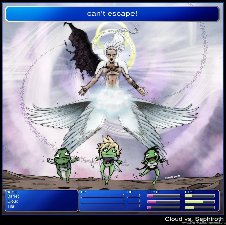 Cloud Vs Sephiroth By CitizenWolfie On DeviantArt