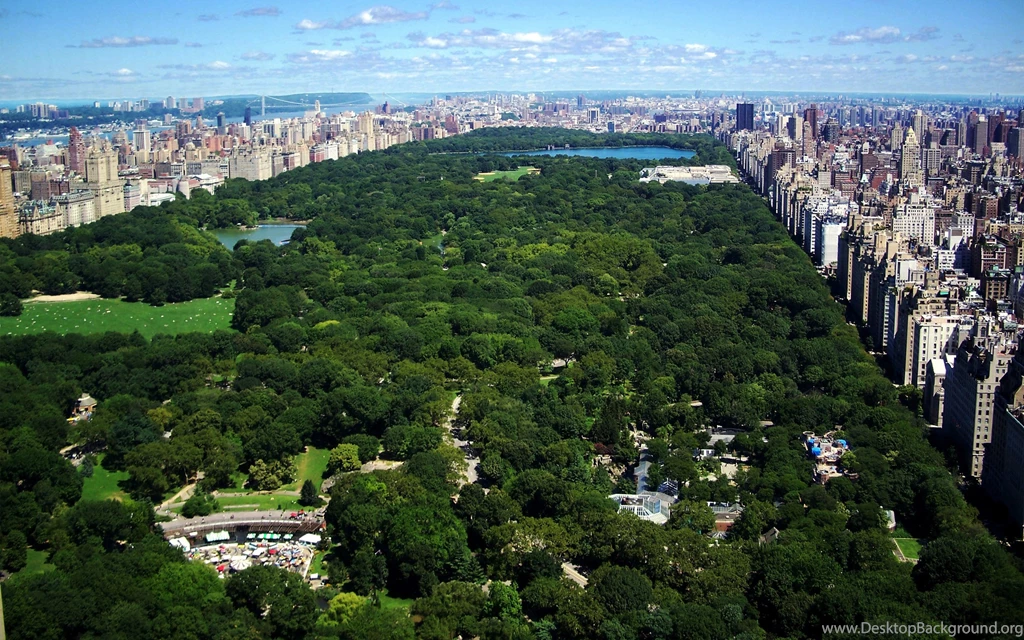 Central Park Aerial View Wallpapers