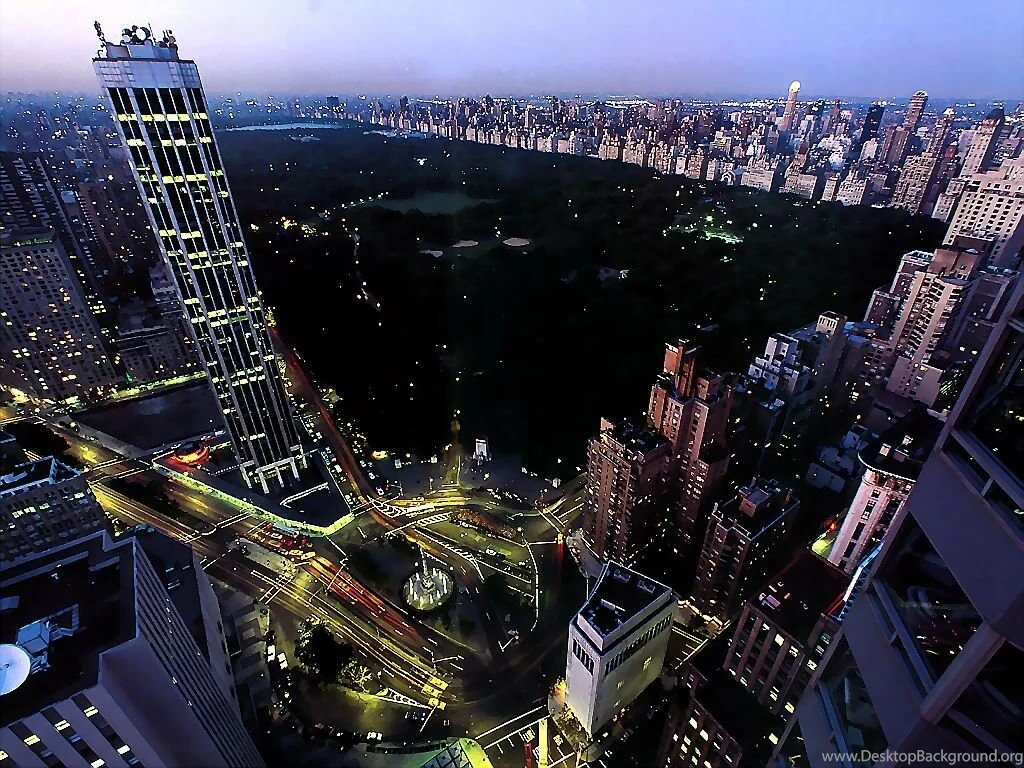 Manhattan Central Park From Above   Cityscapes Buildings And ...
