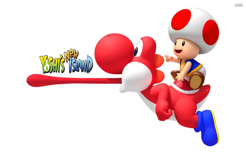 Yoshi's New Island, Toad, Mario, Games, 2880x1800 HD Wallpapers And ...