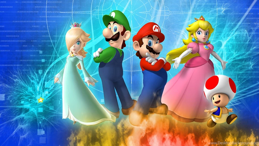 Rosalina Peach And Toad Kids Wallpapers World Wallpapers Collection ...