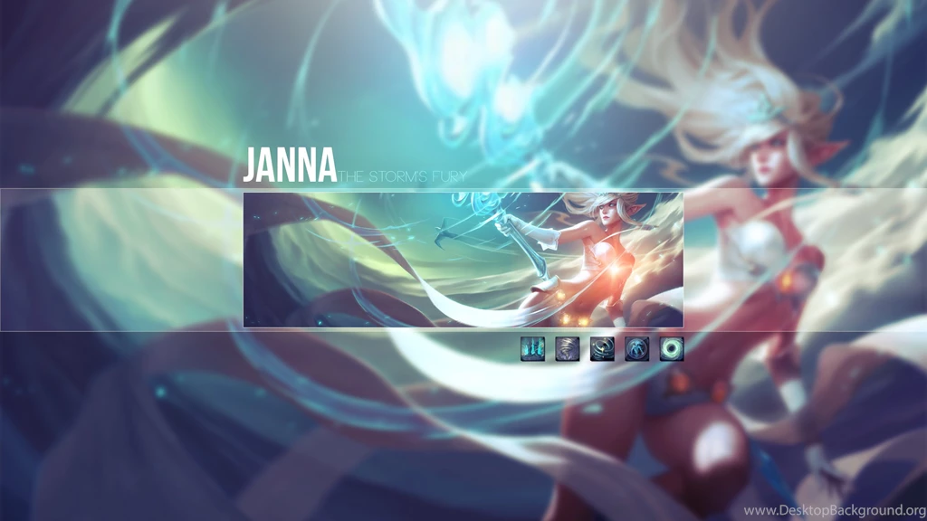 League Of Legends, Janna Wallpapers HD / Desktop And Mobile ...