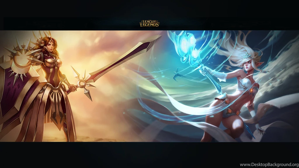 Leona Vs Janna HD Wallpapers