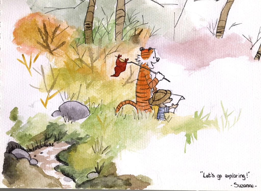 Calvin And Hobbes Art