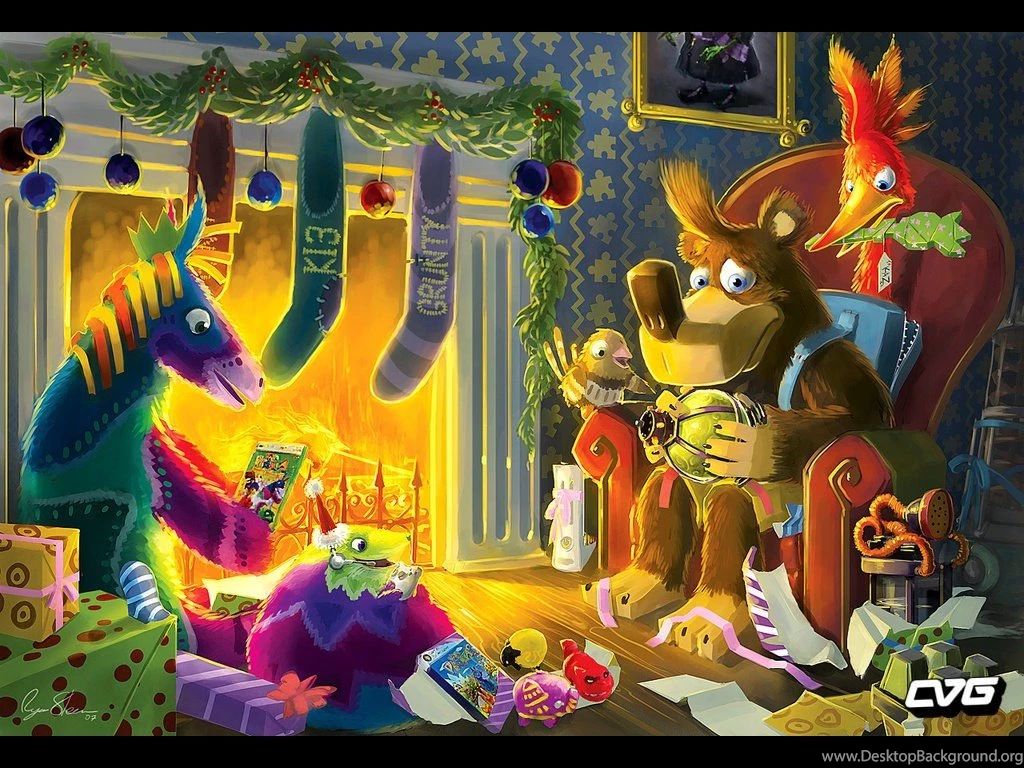 My Free Wallpapers   Games Wallpapers : Rare   Christmas