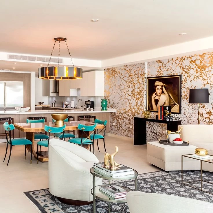 Custom Installations: Calico Wallpapers