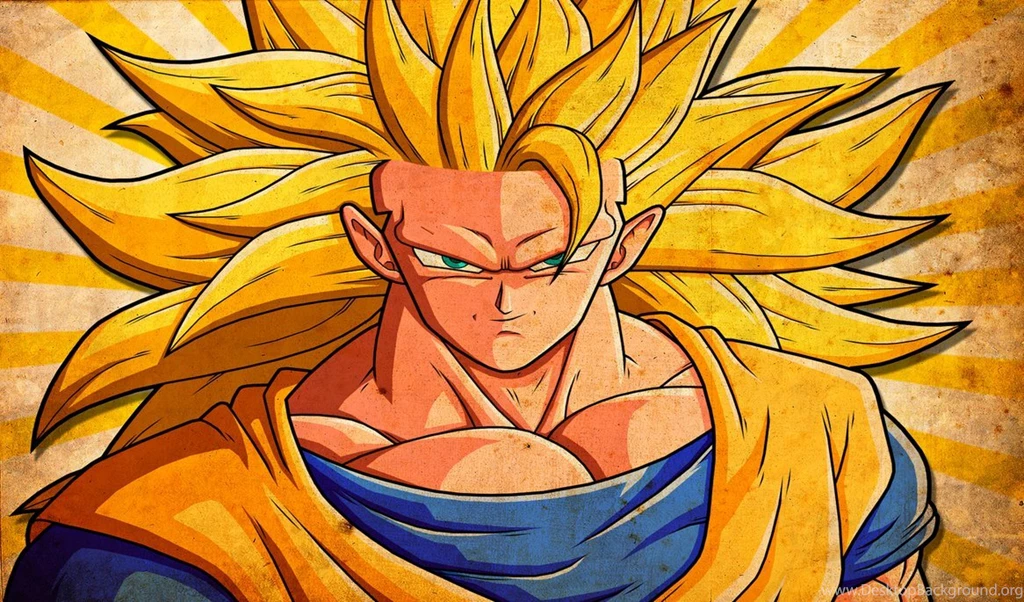 HD Goku SSJ 3 2450x Wallpapers