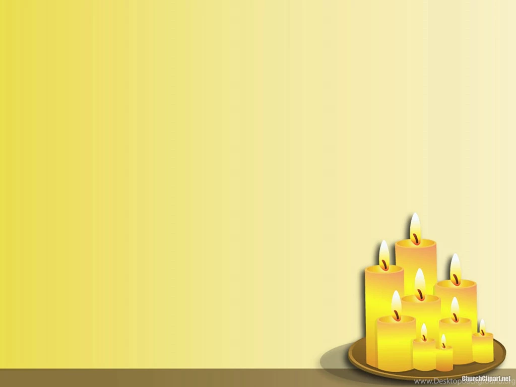 Christmas Candle Light Backgrounds – Church Clipart