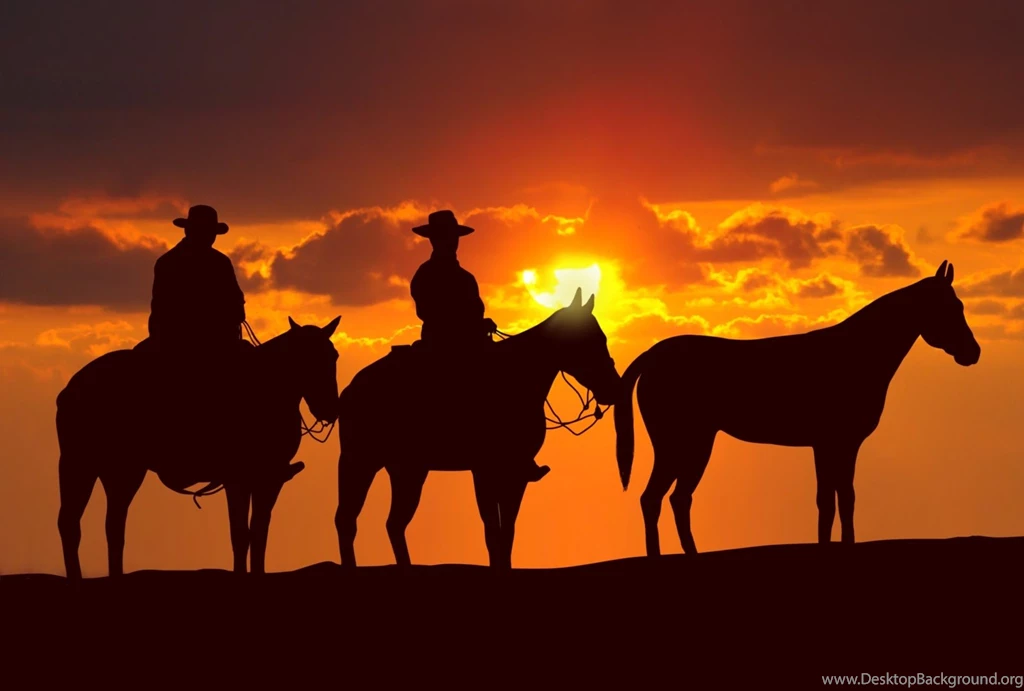 File Name : Cowboy Sunset Wallpapers