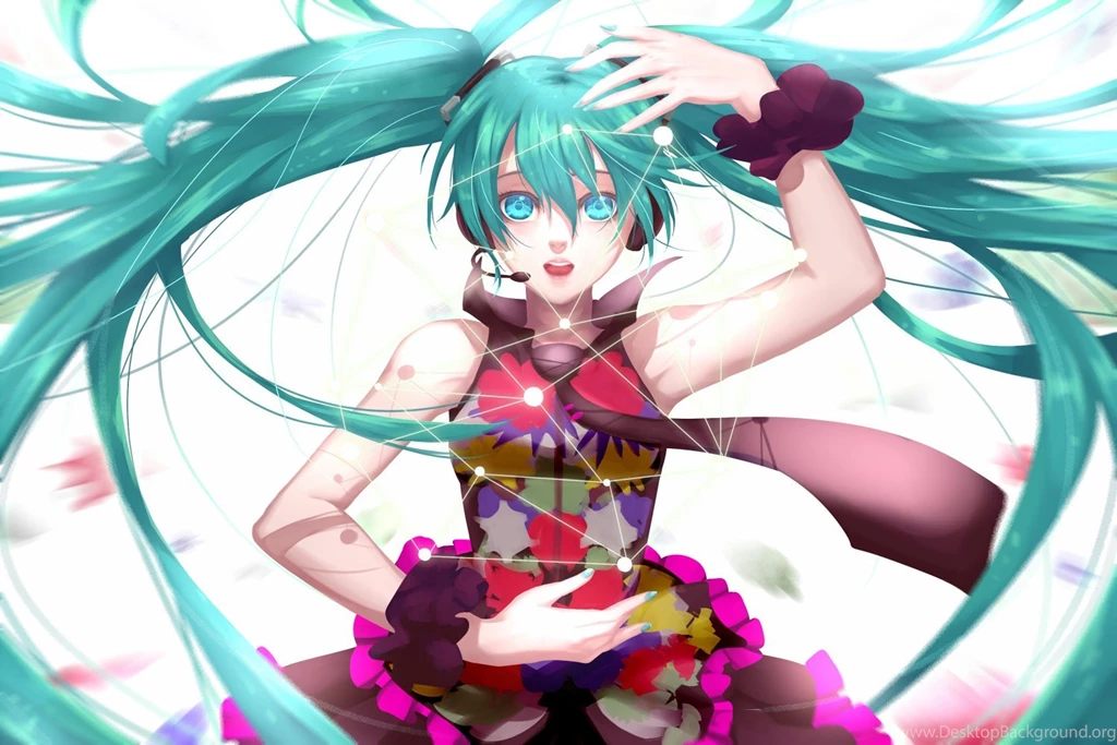 Aqua Hair Hatsune Miku Phino (jinko0094) Tell Your World (vocaloid ...