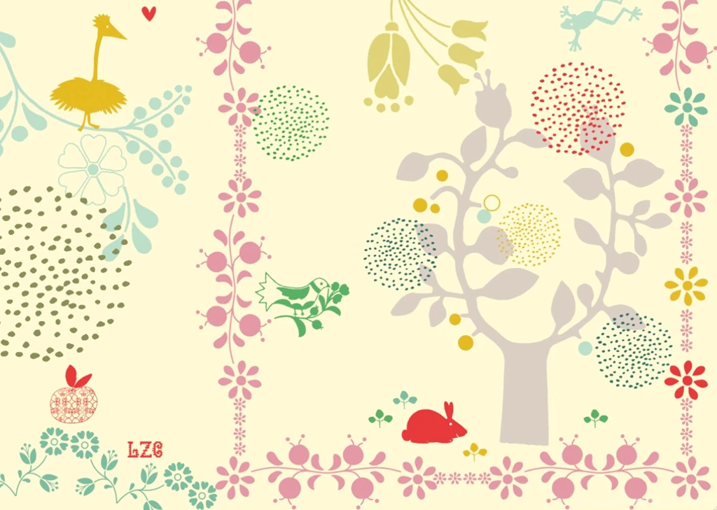 Freeon Wallon: Whimsical Bathroom Wallpapers
