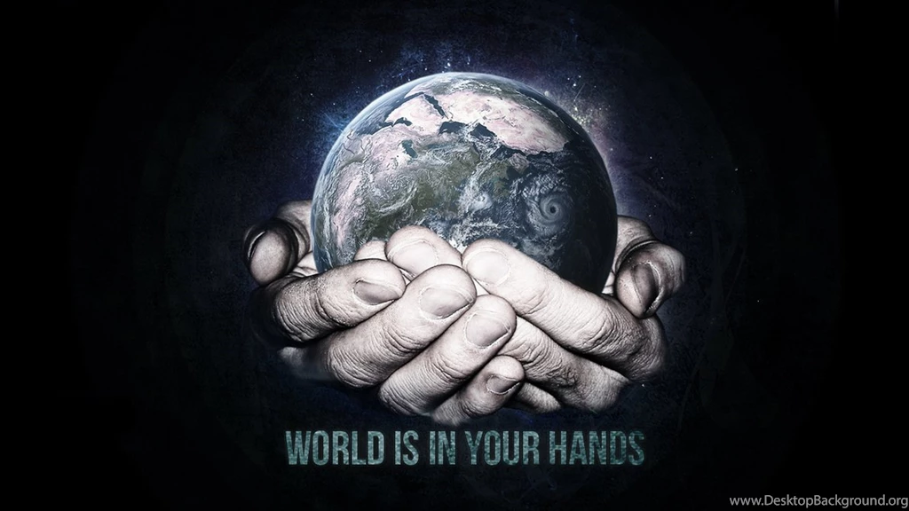 WORLD IS IN YOUR HANDS Wallpapers By Miiikstais By Miiikstais On ...