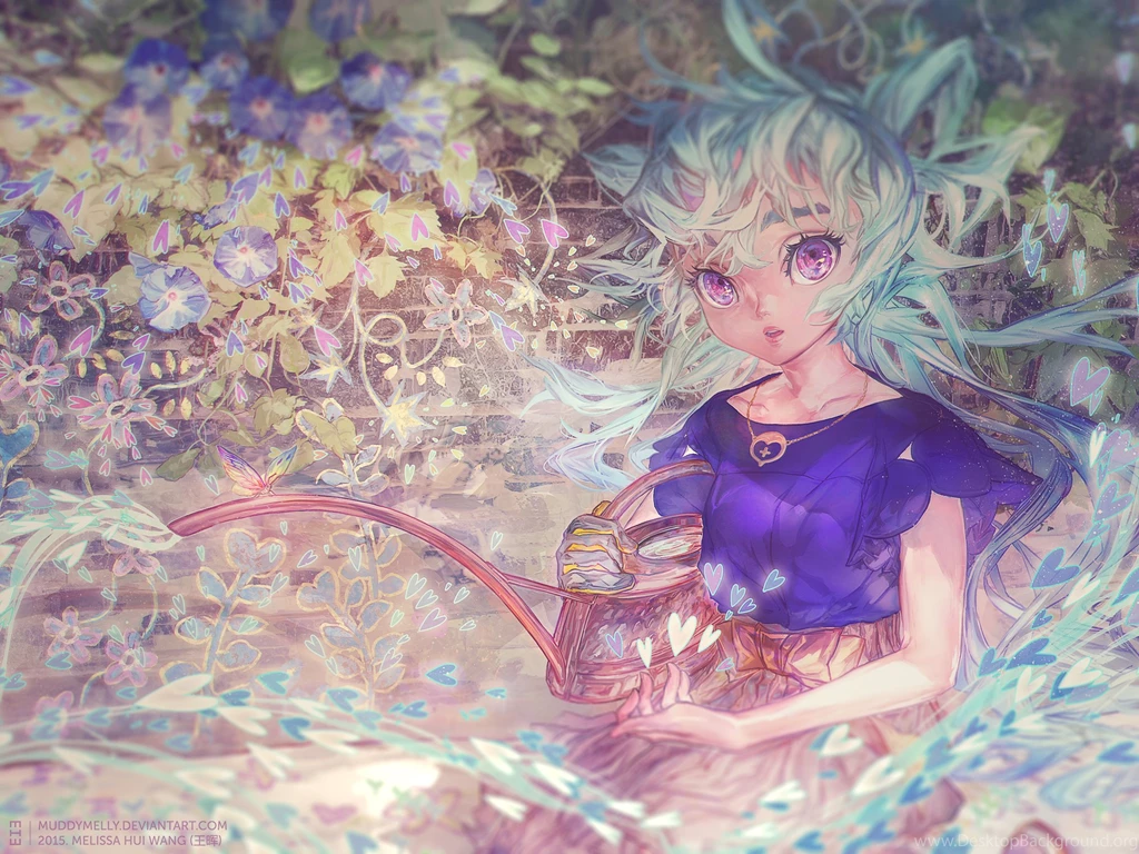 Wallpaper]   Heart Level Up: Color Your World II By Muddymelly On ...