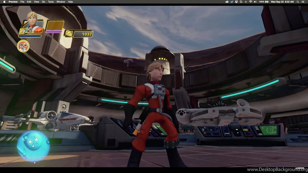 Luke Rebel Alliance Flight Suit Power Disc Disney Infinity Codes ...