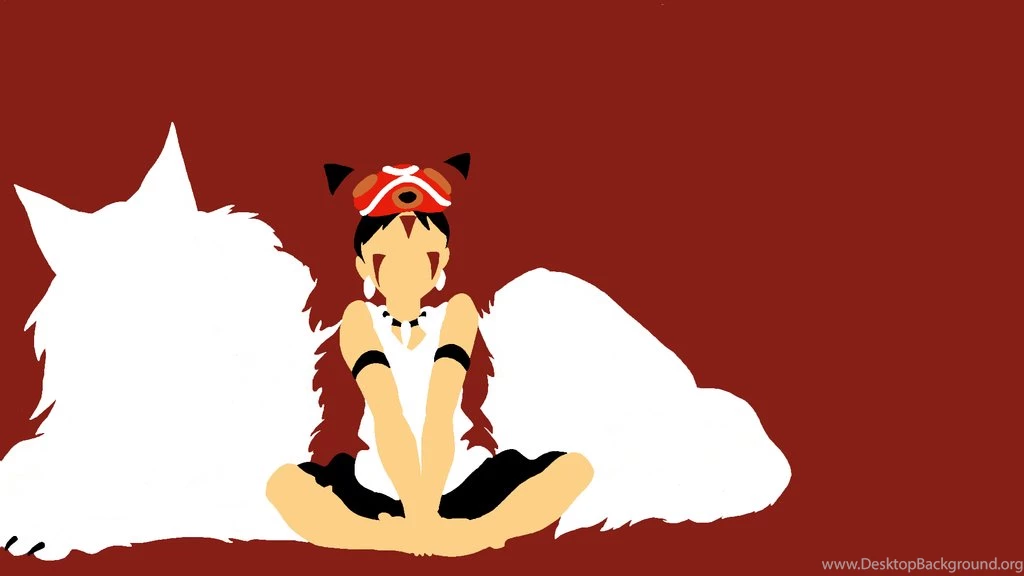 Princess Mononoke   Minimalist Wallpapers By Housesofwolves On ...