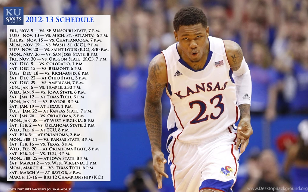2012 13 Kansas Men's Basketball Wallpapers