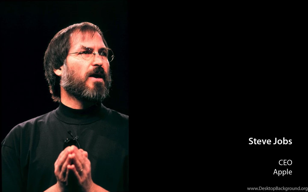 Steve Jobs With Apple Wallpapers