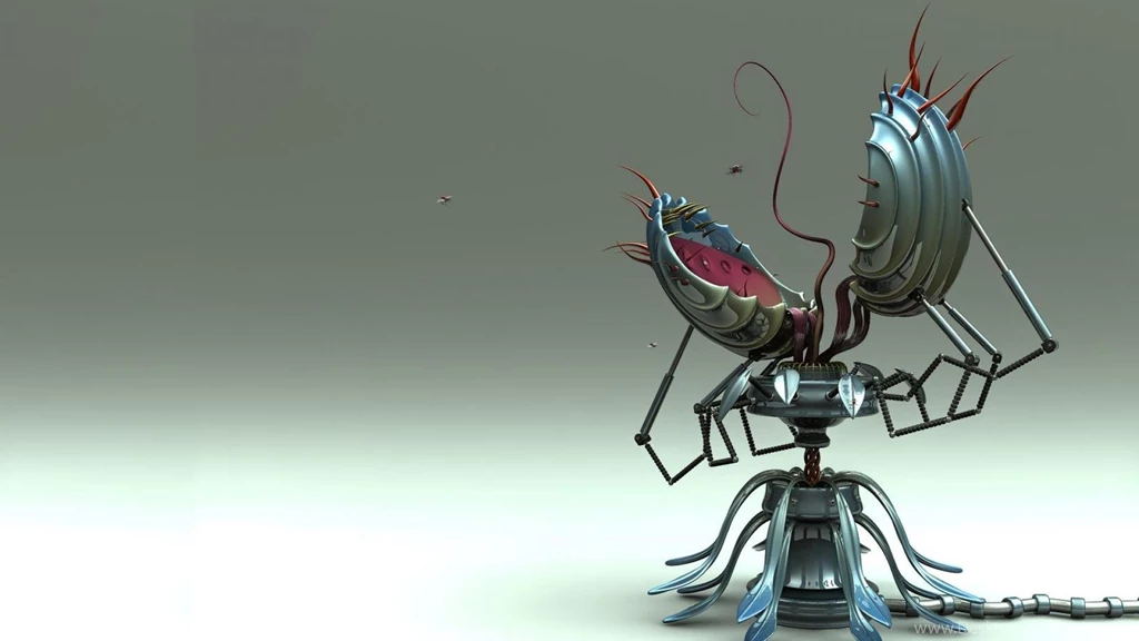 Flytrap Mechanic Graphic 3d Hd Wallpapers   (