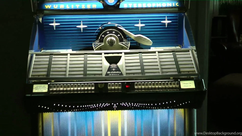 Wurlitzer 2304s Jukebox   YouTube