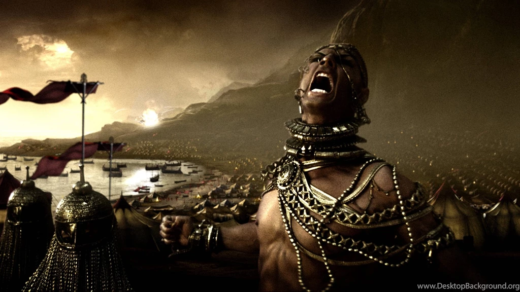 Full HD Wallpapers 300 Spartans Xerxes Rage Army Thermopylae ...
