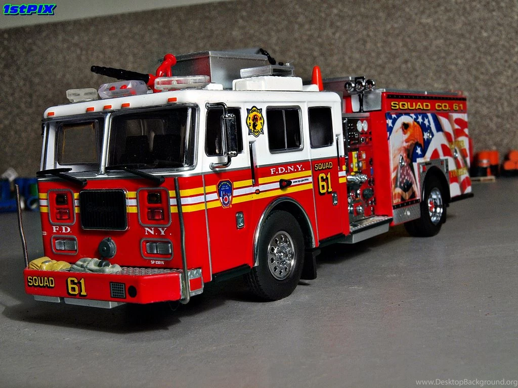 FDNY Squad 61 Seagrave Commander II Diecast A Photo On Flickriver