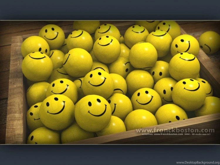 Wallpapers Digital Art > Wallpapers 3D   Studio Max Smiley By ...