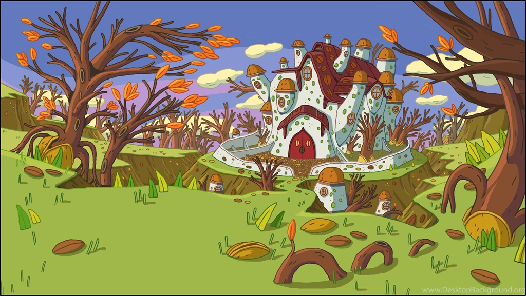 Adventure Time Landscape Wallpapers