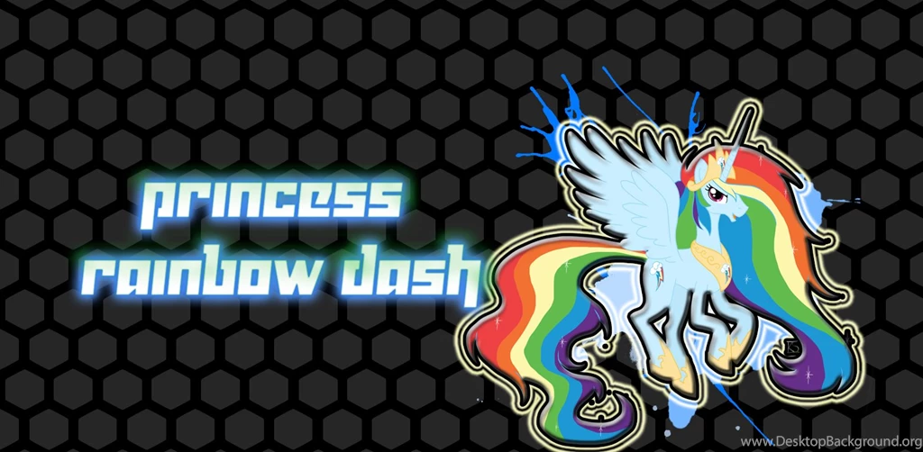 Princess Rainbow Dash Fighting Is Magic Wallpapers By ...