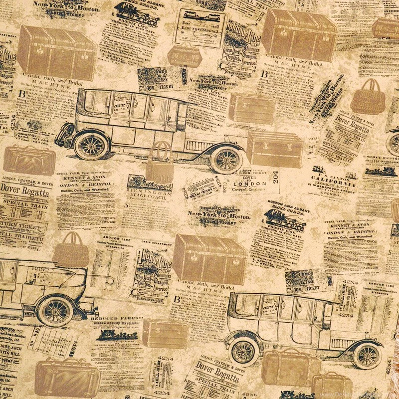 Compare Prices On Vintage Newspaper Wallpaper Online Shopping/Buy ...
