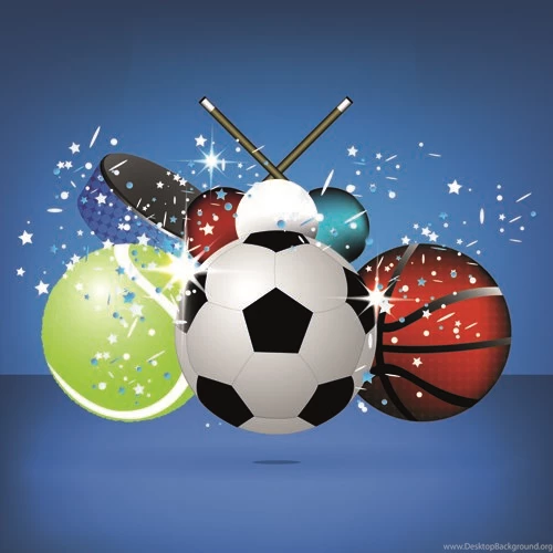 Sports Ball Vector Backgrounds Art Vector Background, Vector ...
