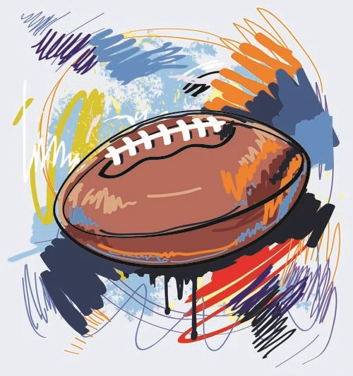 Hand Drawn With Graffiti Sport Backgrounds Art Vector 05 Vector ...