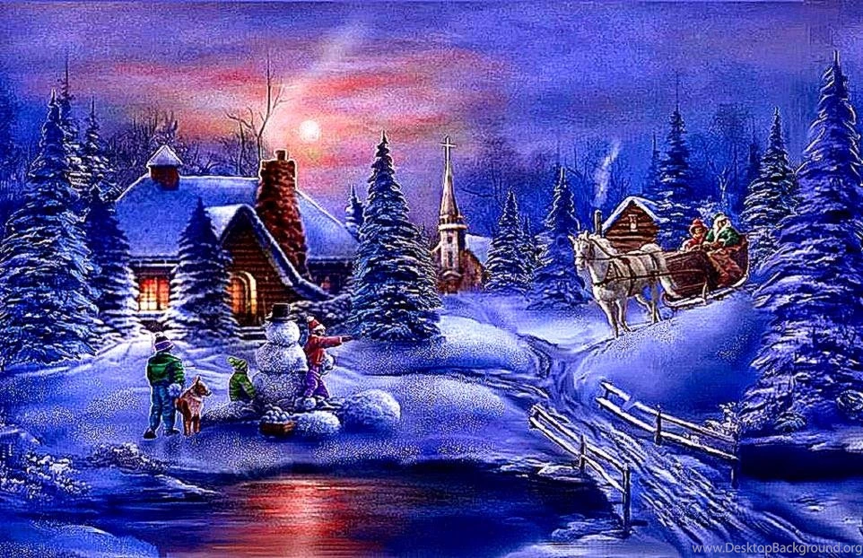 Blue Backgrounds For Christmas Moment Wallpapers