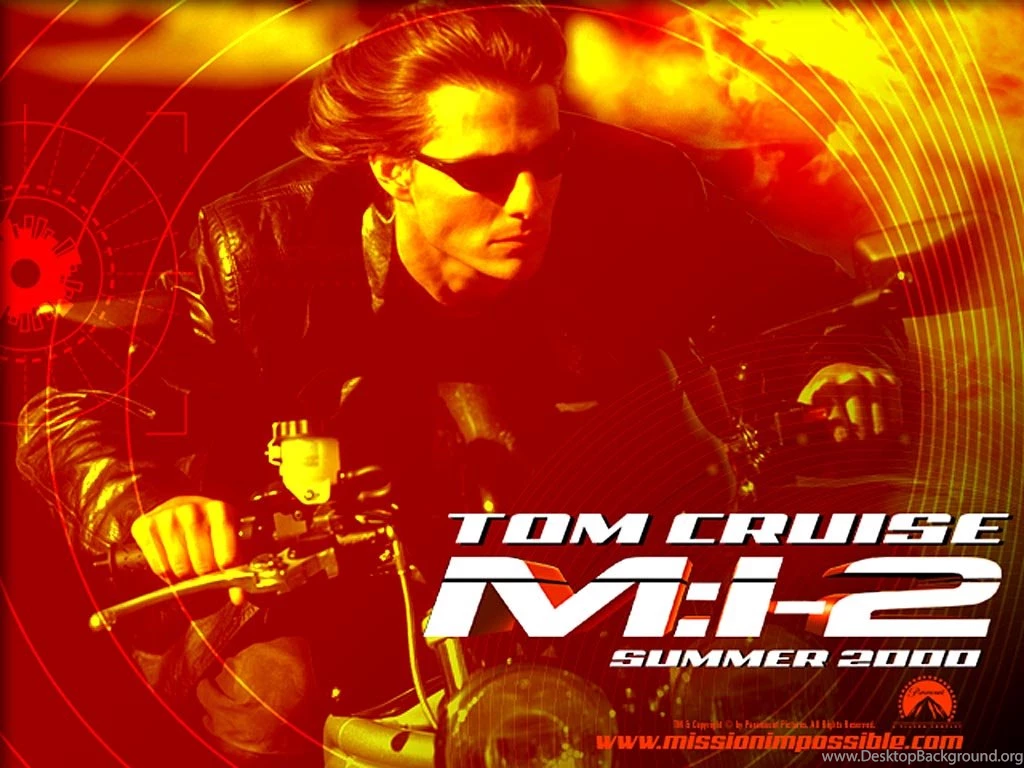 Wallpapers Red, Tom Cruise, Mission: Impossible II.