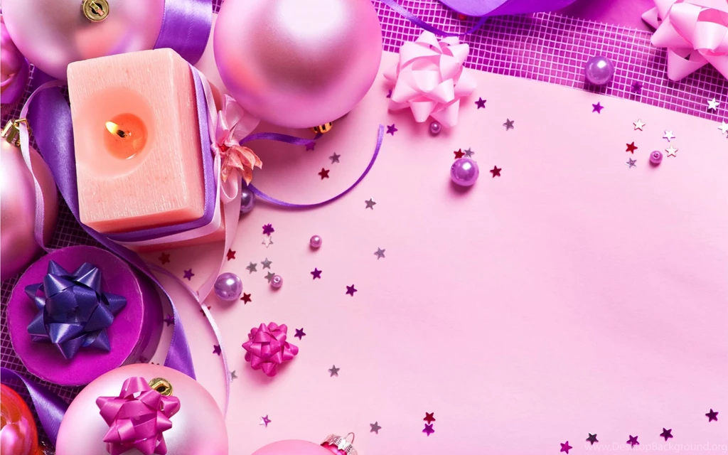 Pink Christmas Backgrounds Wallpapers Cave
