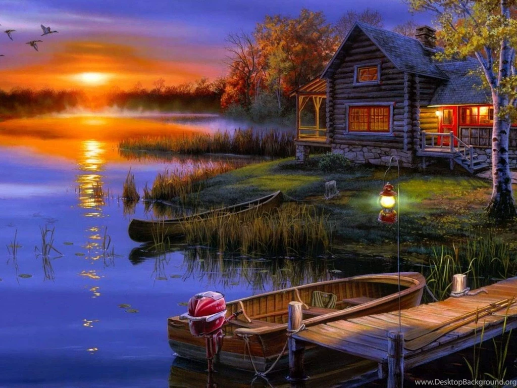 Lake House Desktop Wallpapers ~ Toptenpack.com