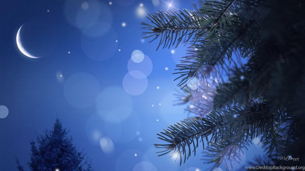Calm Winter Night >> HD Wallpaper, Get It Now!