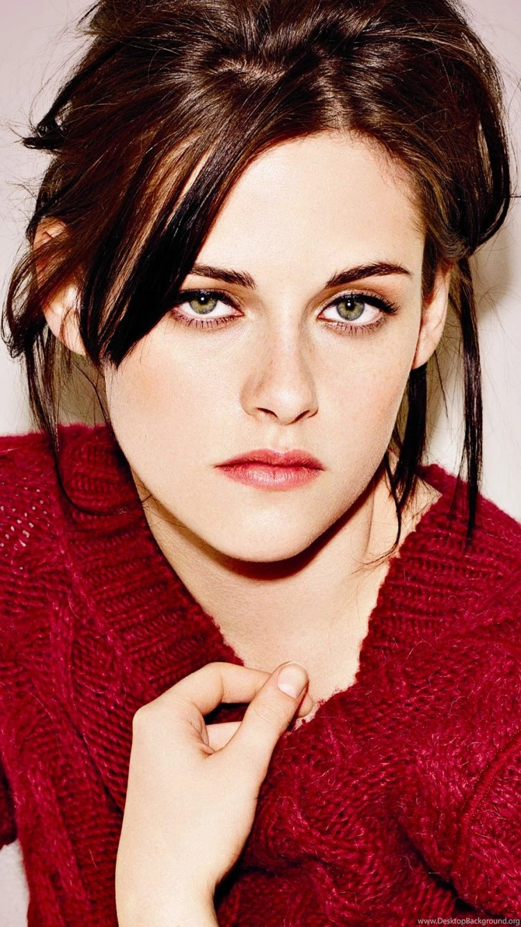 Download Wallpapers 750x1334 Kristen Stewart, Brunette, Coat, Face ...