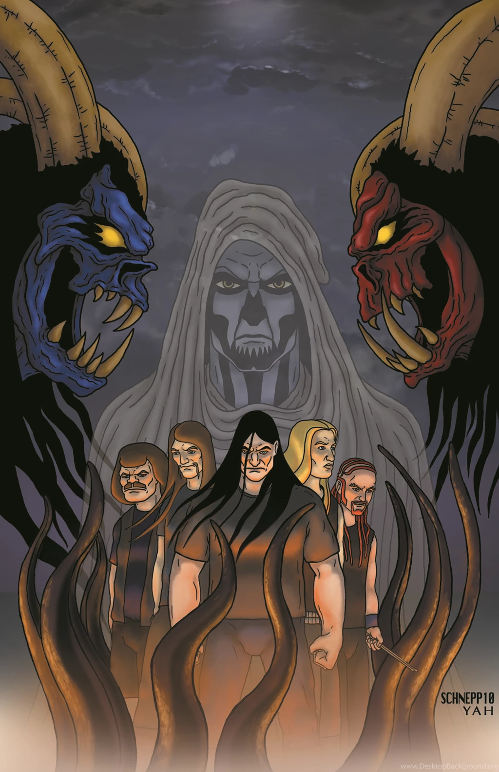 Dethklok Metalocalypse Desktop Background Dethklok Metalocalypse Desktop Background