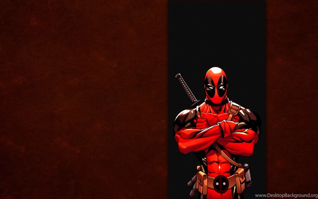Download Wallpapers 1440x900 Deadpool, Comics, Red, Wade Wilson ...