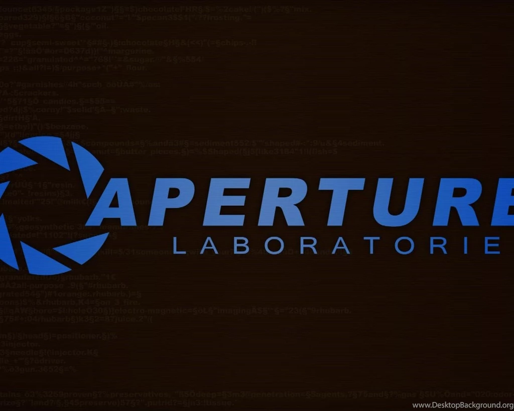 Portal Aperture Laboratories Games Logo HD Wallpapers Wallpapers ...