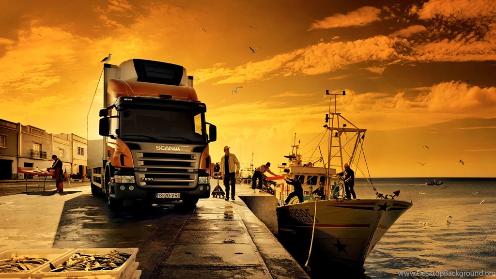 Wallpapers Awesome Orange Scania Truck Wallpapers PC