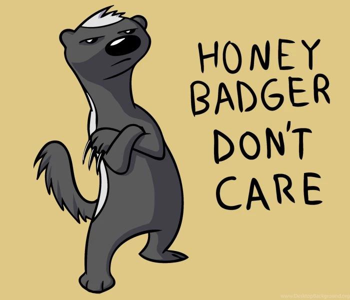Honey Badger Don't Care By Gatorvenom On DeviantArt